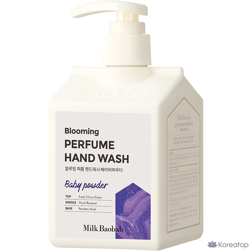Гель для руков Milk Baobab Blooming Perfume Hand Wash, Baby Powder, 250 мл, 1 шт.