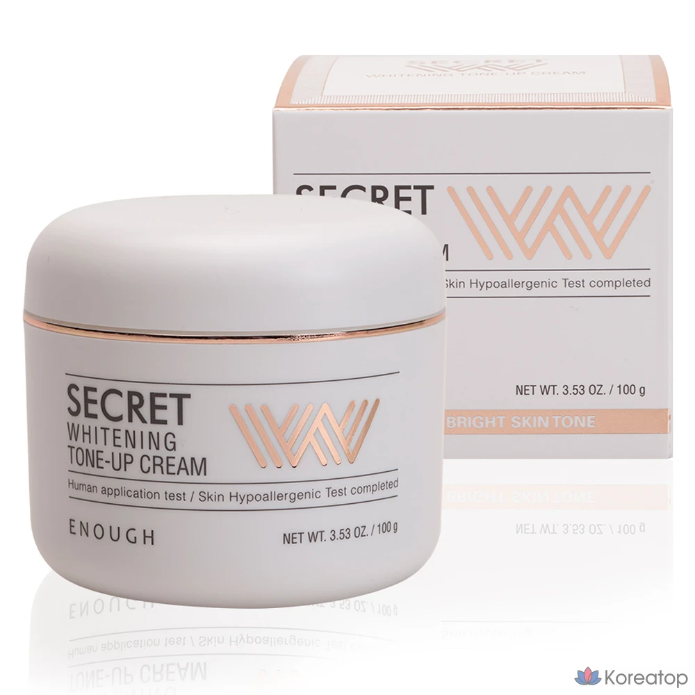 Тон-ап крем Enough Secret Whitening Tone-up Cream, 100 г, 1 шт.