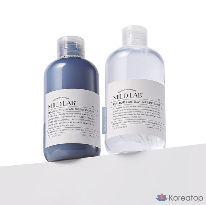 Тонер Mild Lab Real Blue Centella Azulene Toner, 300 мл, 1 шт.