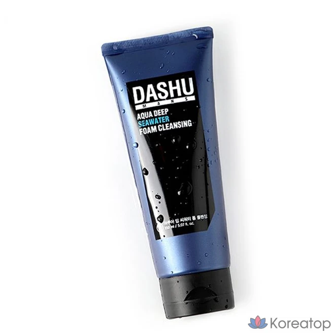 Пенка для умывания DASHU Aqua Deep Sea Water Foam Cleansing, 150 мл, 1 шт., фото 2