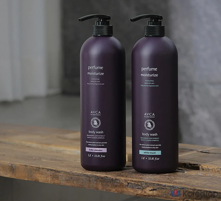 Гель для душа AVCA Perfume Body Wash White Musk, 1 л, 1 шт.