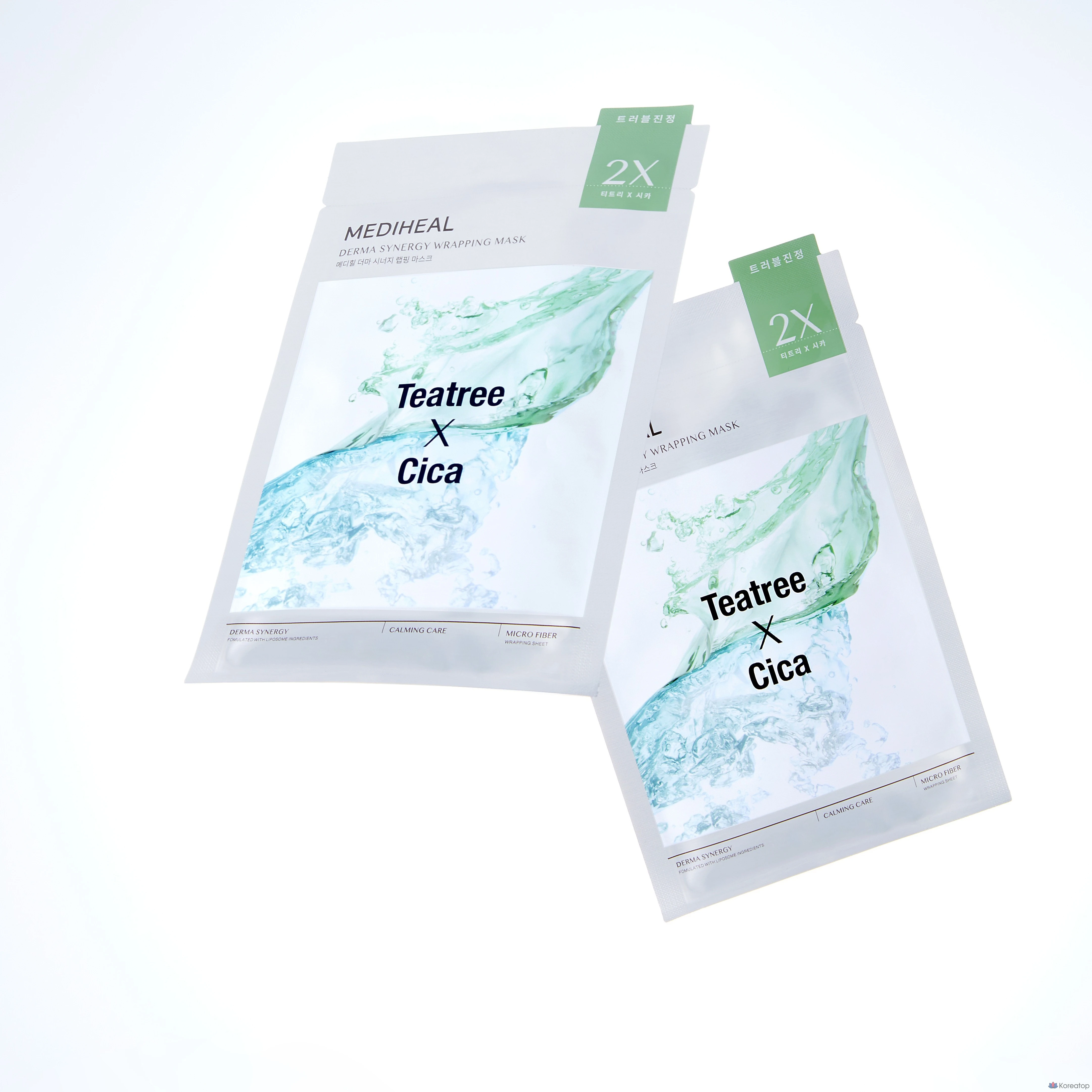 Тканевая маска для лица MEDIHEAL Derma Synergy Trouble Calming Wrapping Mask, 10 шт.