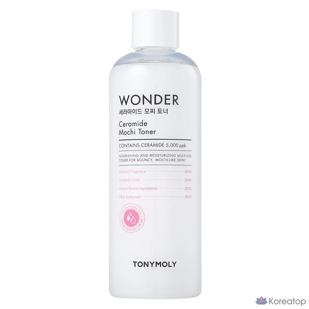 Тонер Tony Moly Wonder Ceramide Mochi Toner, 500 мл, 1 шт.