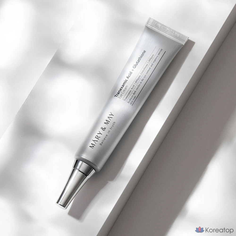 Крем для век Mary&amp;May Tranexamic Acid + Glutathione Eye Cream, 1 шт.