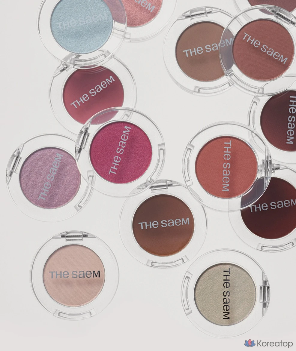 Тени для век The Saem Saemmul Single Shadow Jelly, оттенок PK02, 1 шт.