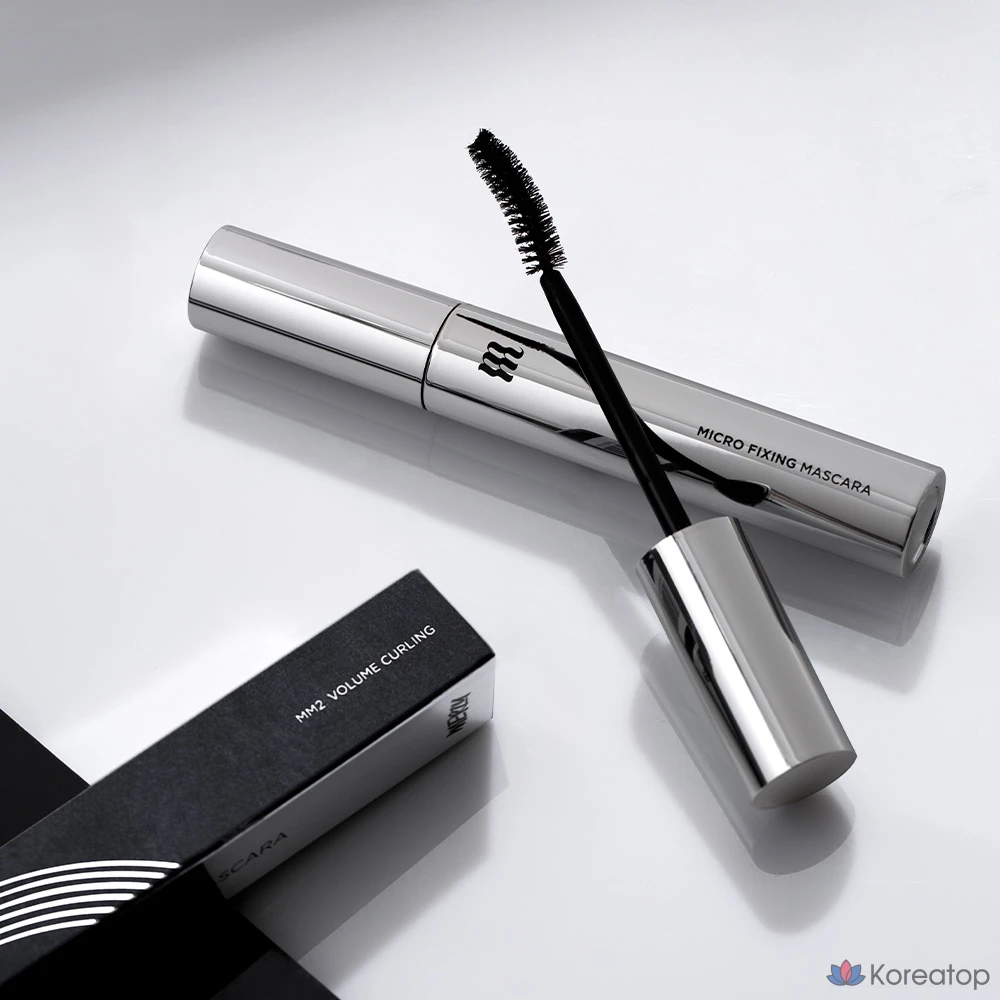Тушь для ресниц MERZY Micro Fixing Volume Curling Mascara, оттенок MM2 Black, 9 мл, 1 шт.