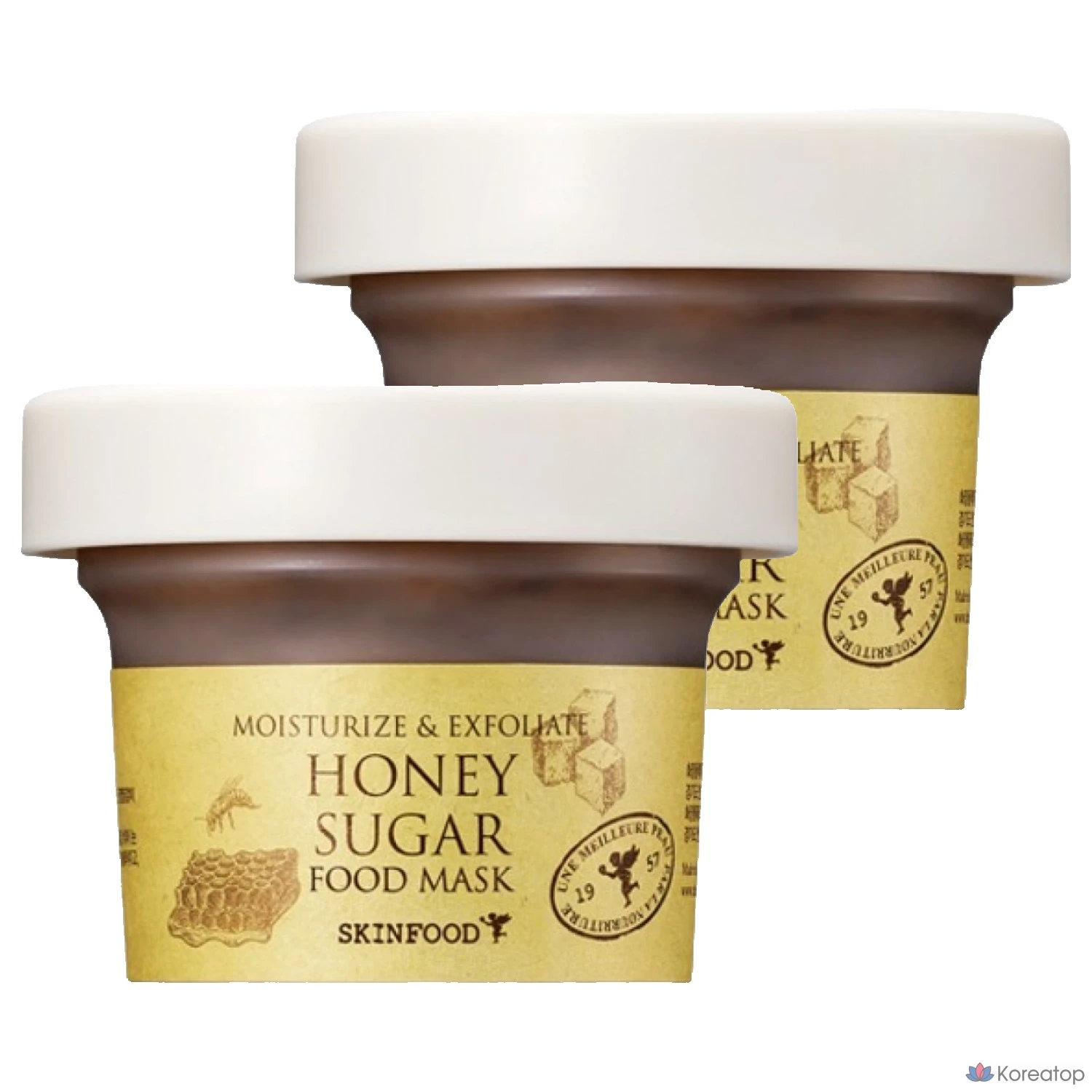 Пилинг-маска Skinfood Honey Sugar Food Mask, 120 г, 2 шт.