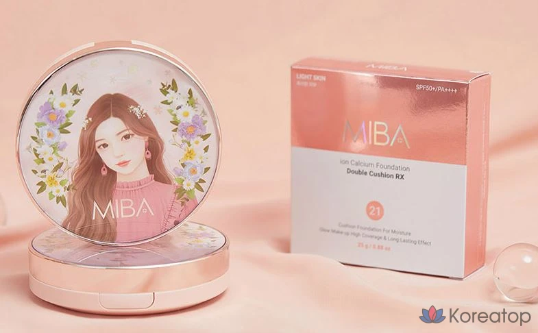 Кушон MIBA Big Cushion Foundation Season 2, оттенок 21, 25 г, 1 шт.