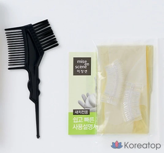 Краска для волос Mise en Scene All New Easy Fast Foam, оттенок 4N Dark Brown, 1 шт., фото 9