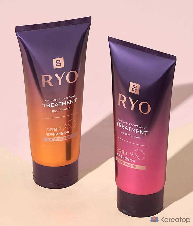 Кондиционер-уход для волос Ryo Jayang Yoonmo 9EX Anti-Hair Loss Care Root Strengthening Hair Treatment, 330 мл, 1 шт.
