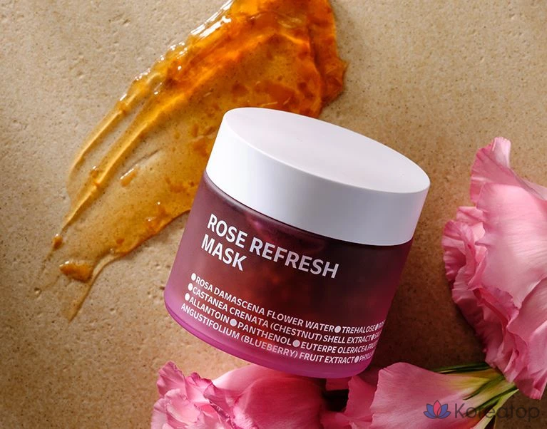 Тканевая маска для лица Isoi Rose Refresh Mask, 80 г, 1 шт.