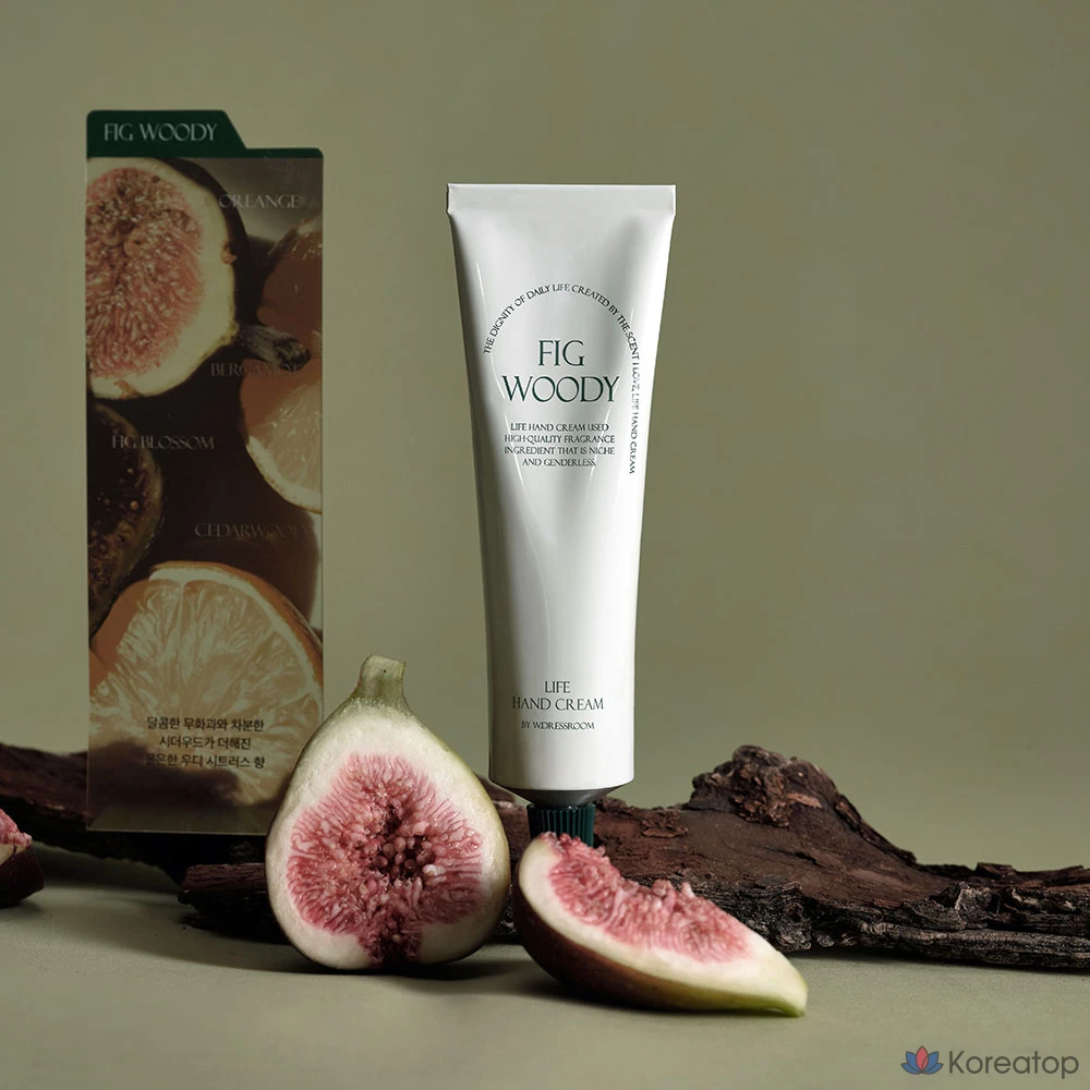 Крем для рук W.Dressroom Life Hand Cream Fig Woody, 50 мл, 1 шт.