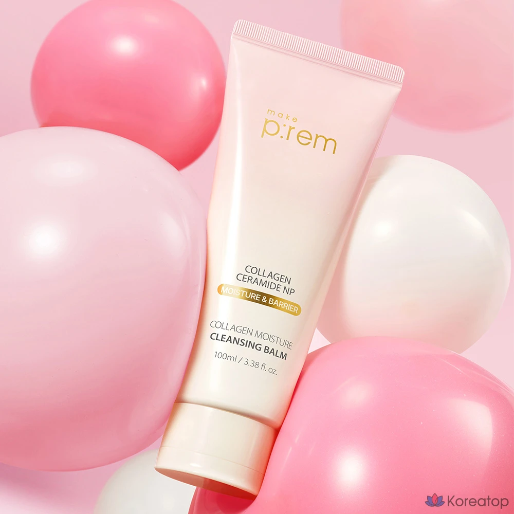 Очищающий бальзам MAKE P:REM Collagen Moisture Cleansing Balm, 100 мл, 1 шт.
