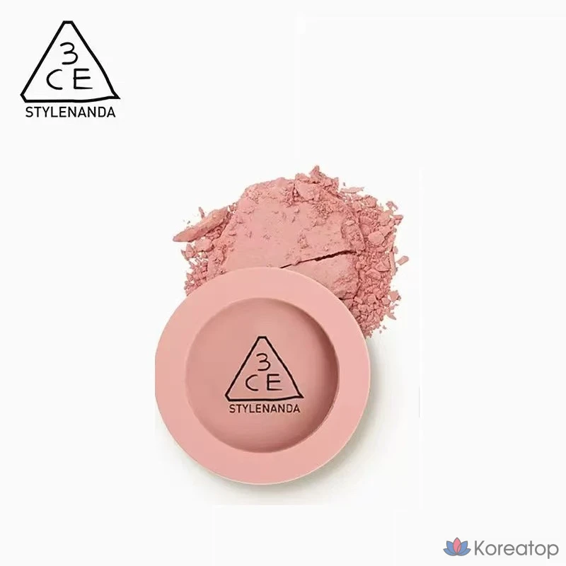 Бронзер 3CE Face Blush, оттенок Mono Pink, 5 г, 1 шт.