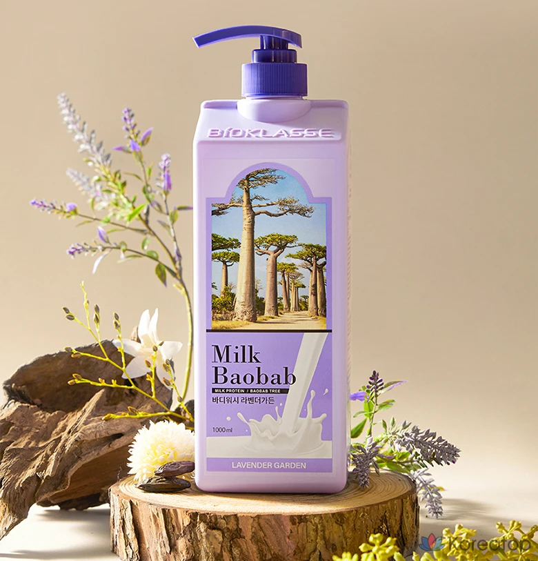 Гель для душа Milk Baobab Body Wash Lavender Garden, 1 л, 1 шт.