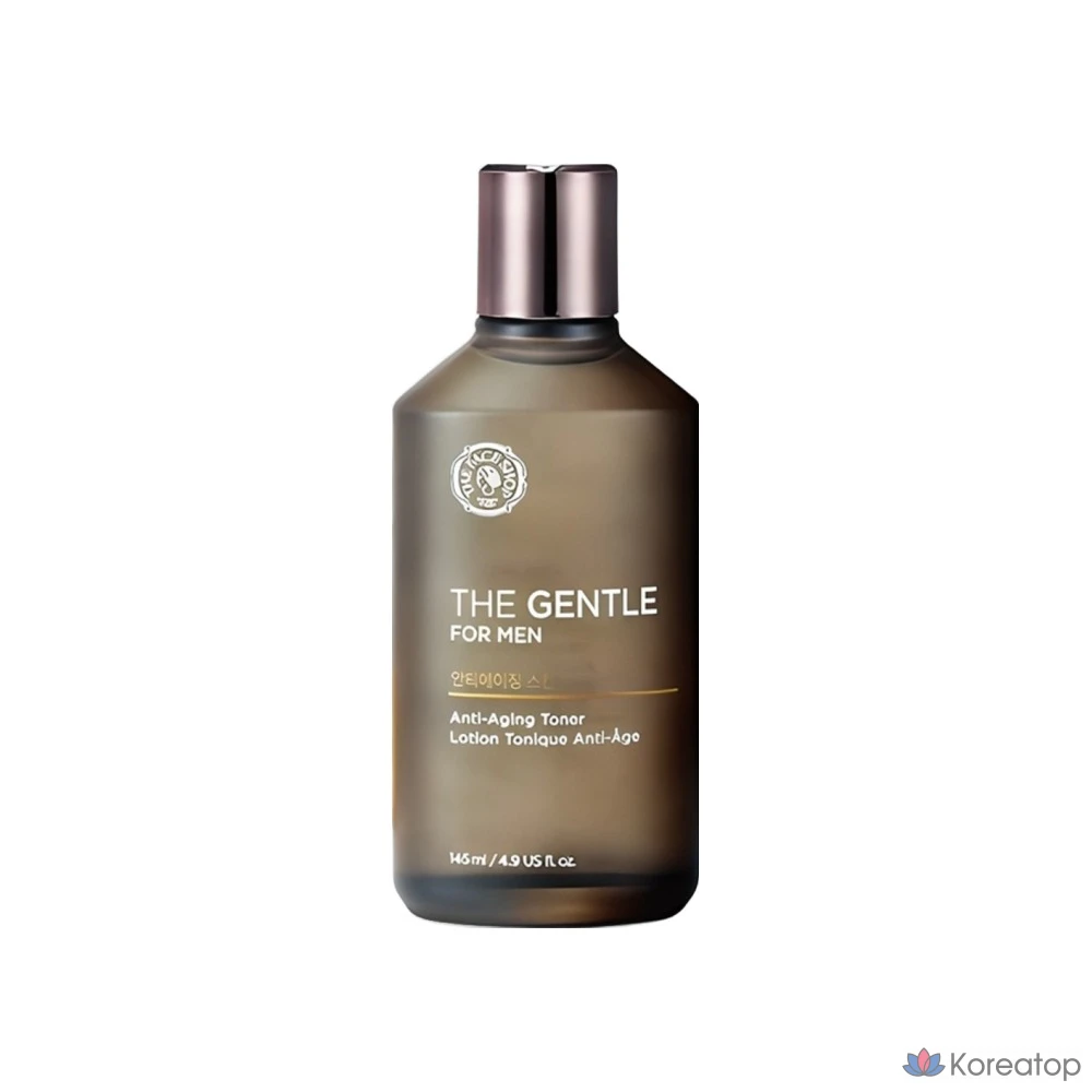 Набор для ухода The Face Shop The Gentle For Men Anti-Aging 2-piece Set, 4 шт., фото 2