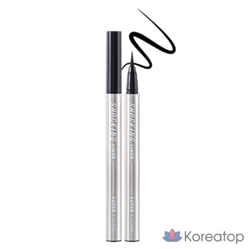 Подводка для глаз Tony Moly The Shocking Vegan Liner Super Fixing, оттенок 01 Black, 1 шт.