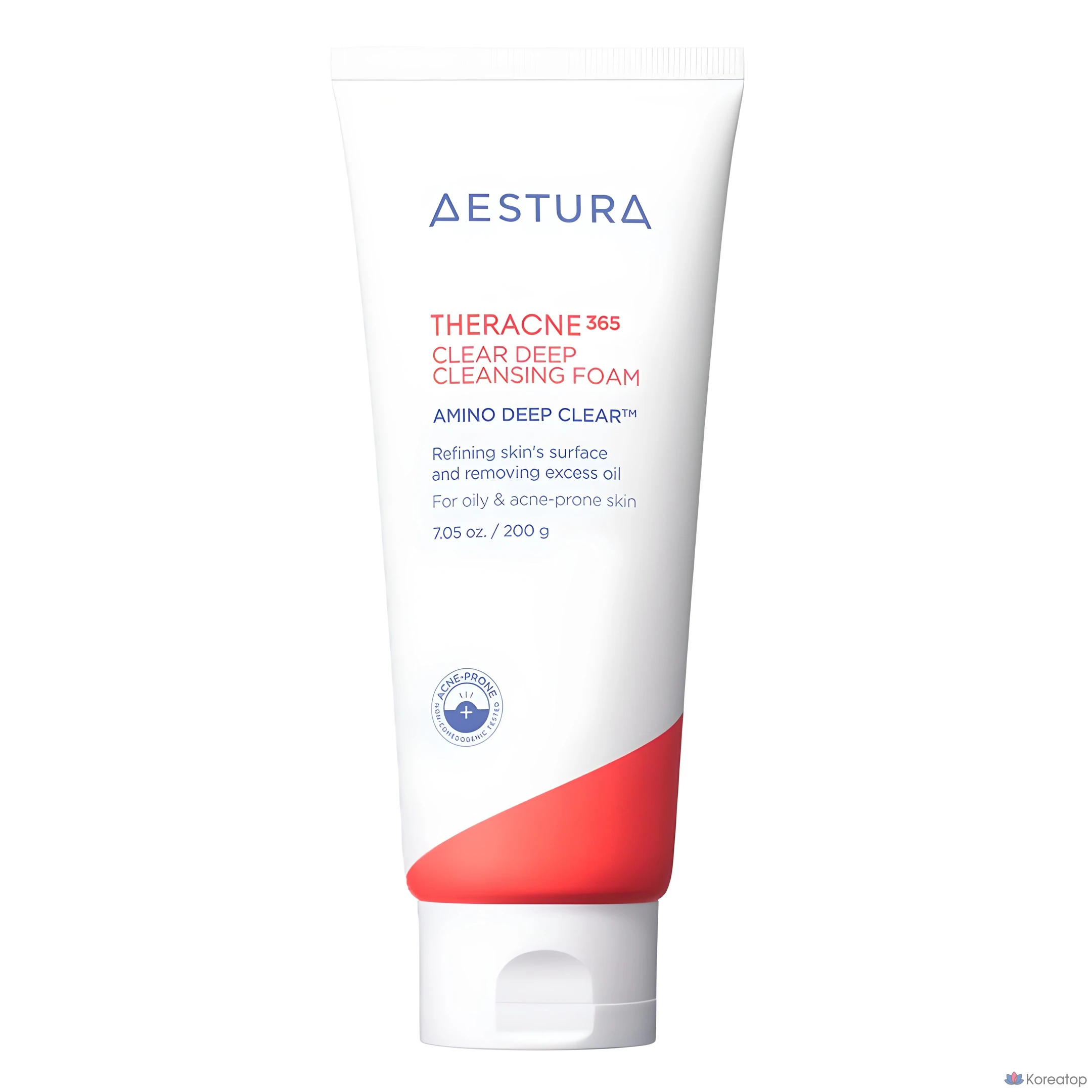 Очищающая пенка AESTURA Theracne365 Clear Deep Cleansing Foam, 200 г, 1 шт.