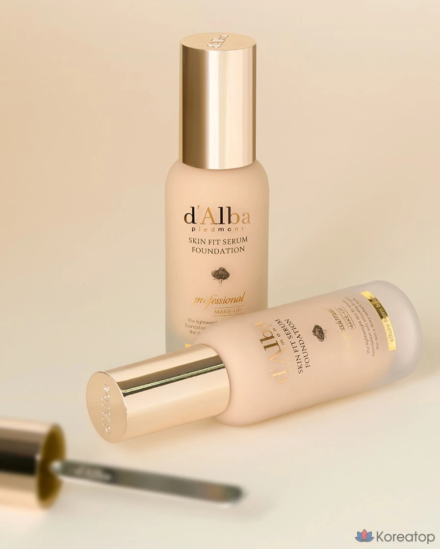 Тонер d'Alba Skin Fit Serum Spatula Foundation, оттенок 19, 40 мл, 1 шт.