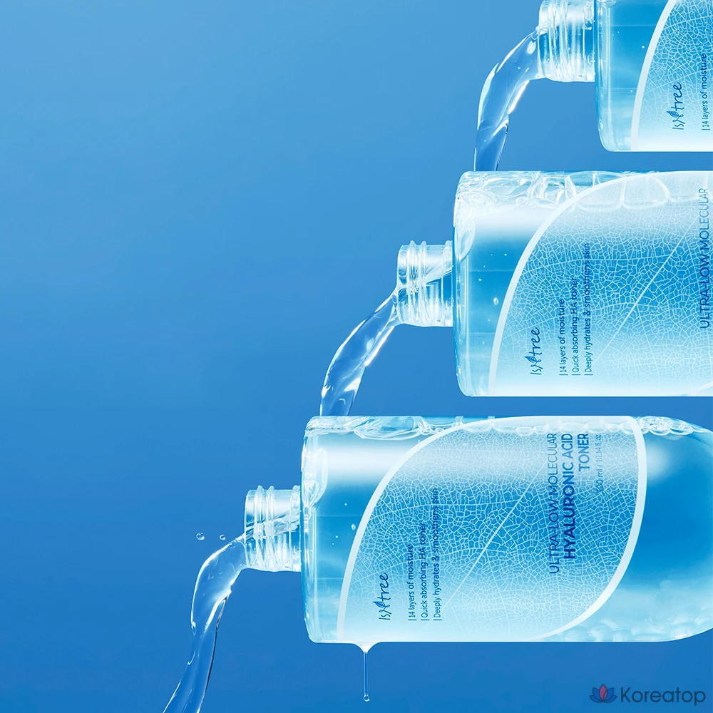 Тонер IsNtree Ultra-Low Molecular Hyaluronic Acid Toner, 300 мл, 1 шт.
