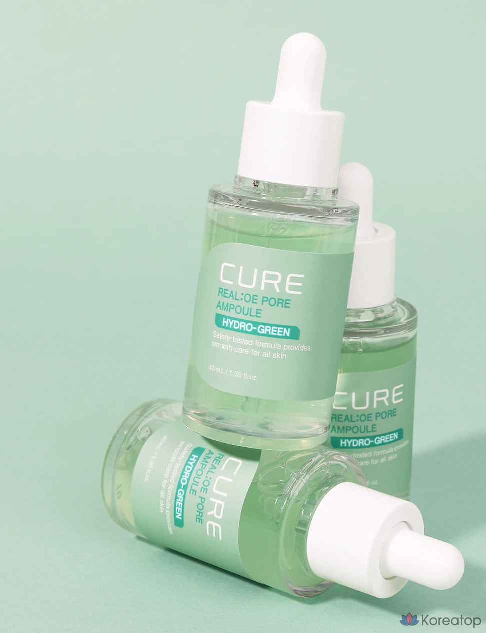 Ампульная сыворотка KIM JEONG MOON Aloe Cure Real Aloe Pore Ampoule, 40 мл, 1 шт.