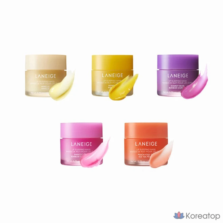 Бальзам для губ LANEIGE Lip Sleeping Mask EX, оттенок Gummy Bear, 20 г, 1 шт.