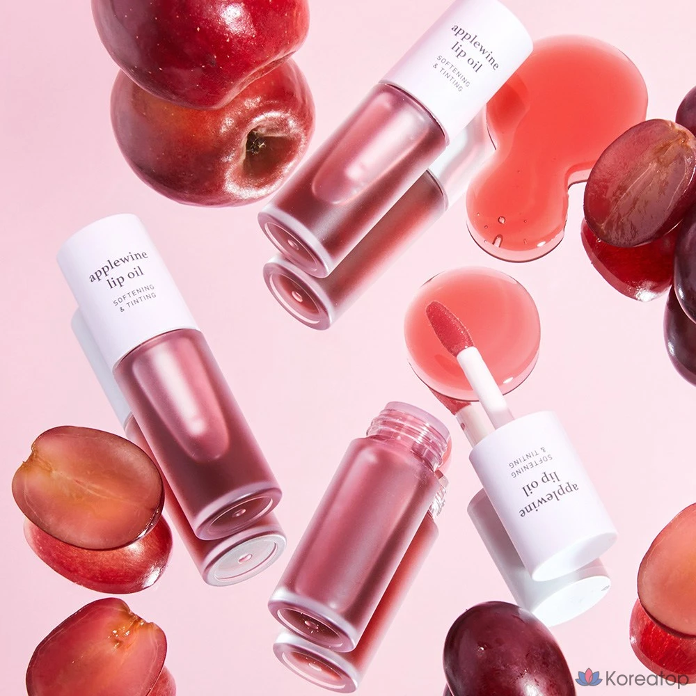 Бальзам для губ NOONI Apple Lip Oil, оттенок Apple Ginseng, 3.7 мл, 1 шт., фото 3
