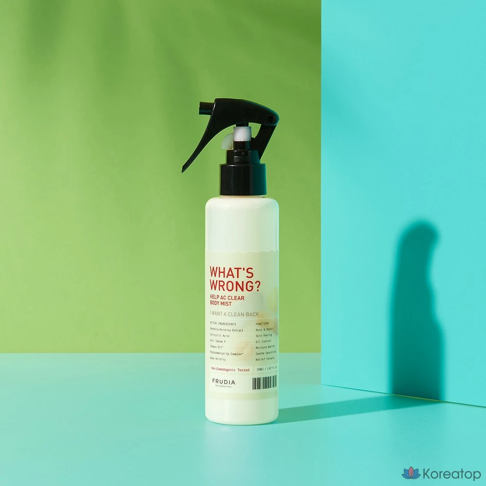 Спрей для тела Frudia What's Wrong Help AC Clear Body Mist, 150 мл, 1 шт.