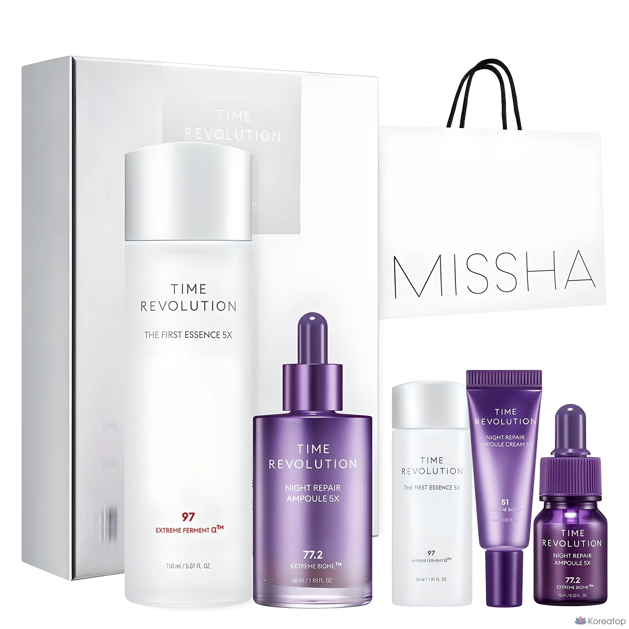 Набор для ухода Missha Time Revolution Best Seller 2-piece Set 5X, 1 шт.