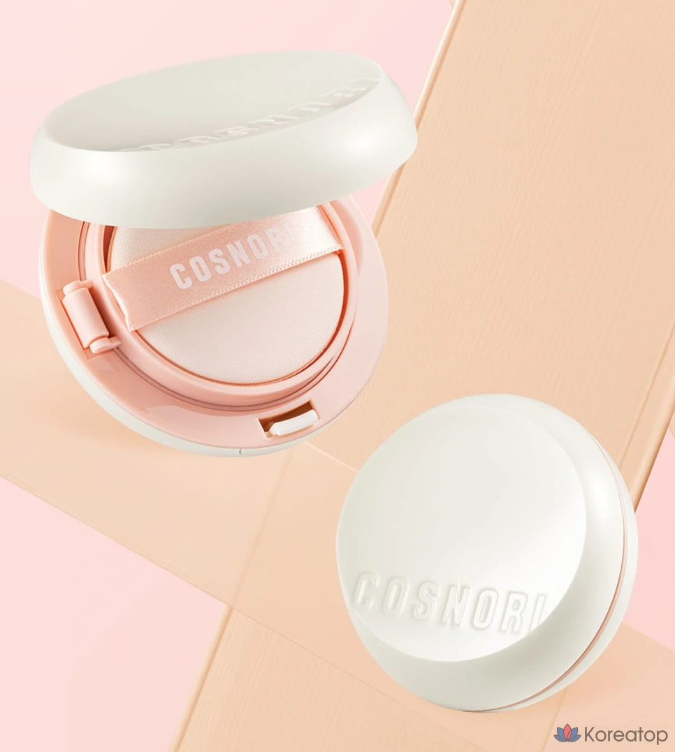 Кушон Cosnori Plump Fit Light Matte Cushion Refill, оттенок 01 Ivory, 13 г, 1 шт., фото 4