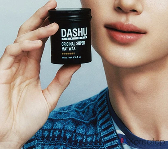 Воск для волос DASHU For Men Premium Original Super Matt Hair Wax, 100 мл, 1 шт., фото 7