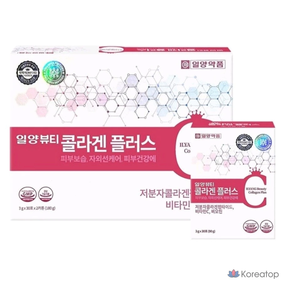 Коллагеновый порошок Il-Yang Beauty Collagen Plus Biotin Vitamin, 180 г, 1 шт.