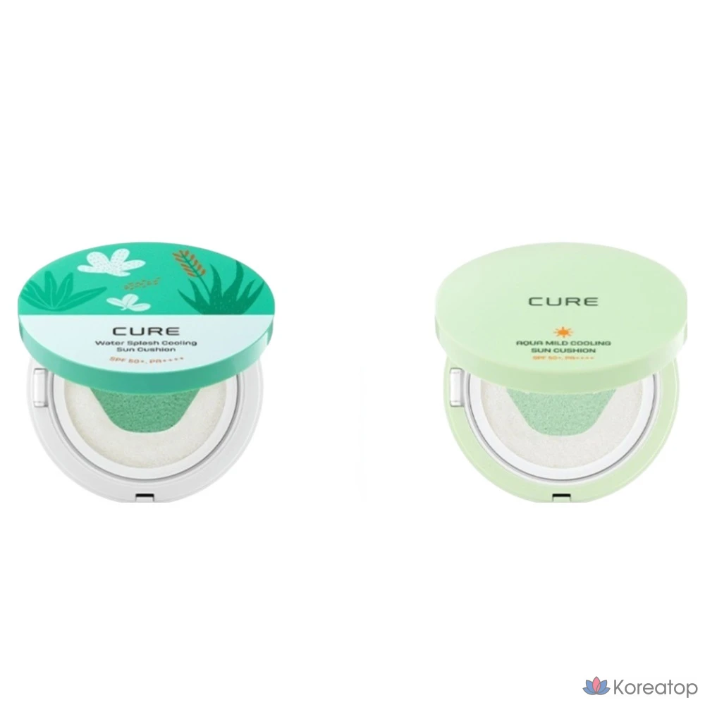 Солнцезащитный кушон KIM JEONG MOON Aloe La Sense Roe Cure Aqua Mild Cooling Sun Cushion SPF50+ PA++++, 25 г, 1 шт.
