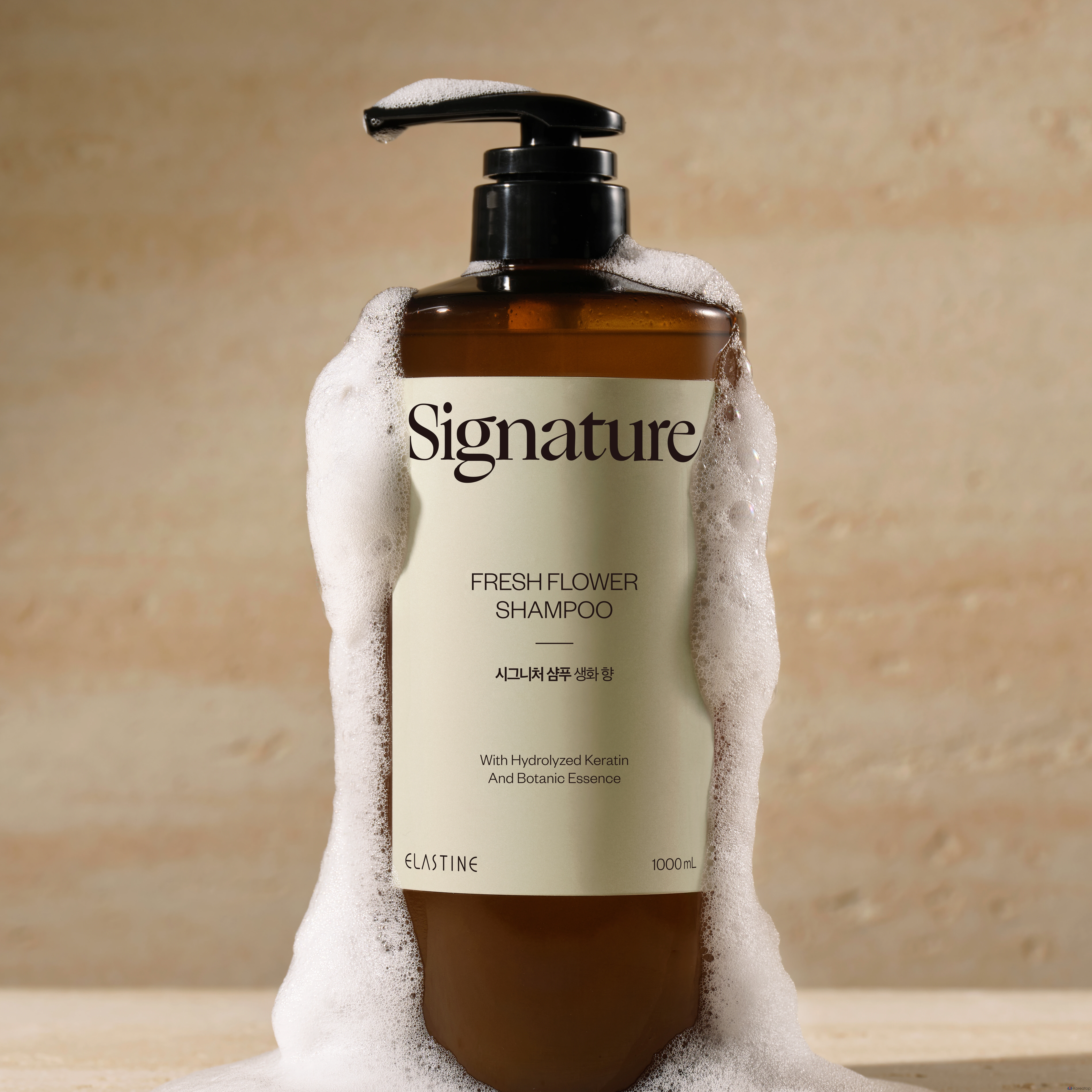 Шампунь Elastine Signature Scalp Care Damaged Hair Clinic pH-Balanced Floral Scent, 1 л, 1 шт.