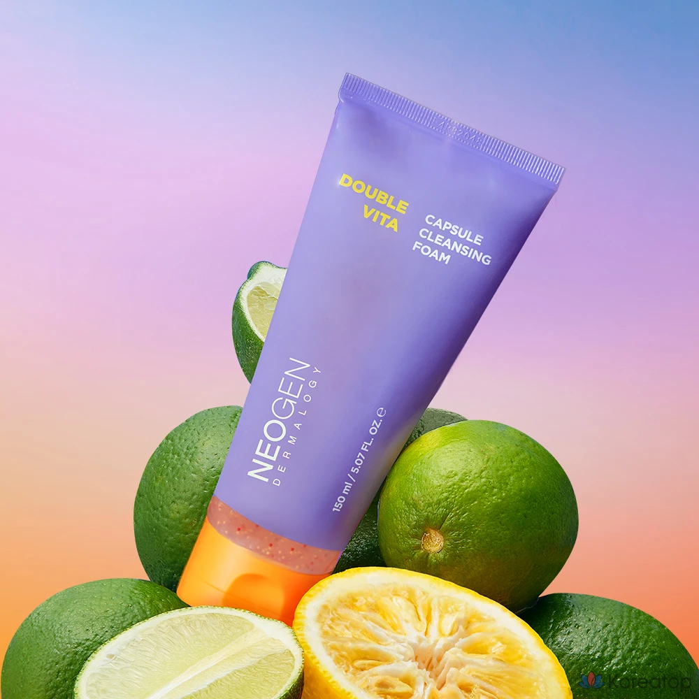 Очищающая пенка Neogen Dermalogy Double Vita Capsule Cleansing Foam, 150 мл, 1 шт.