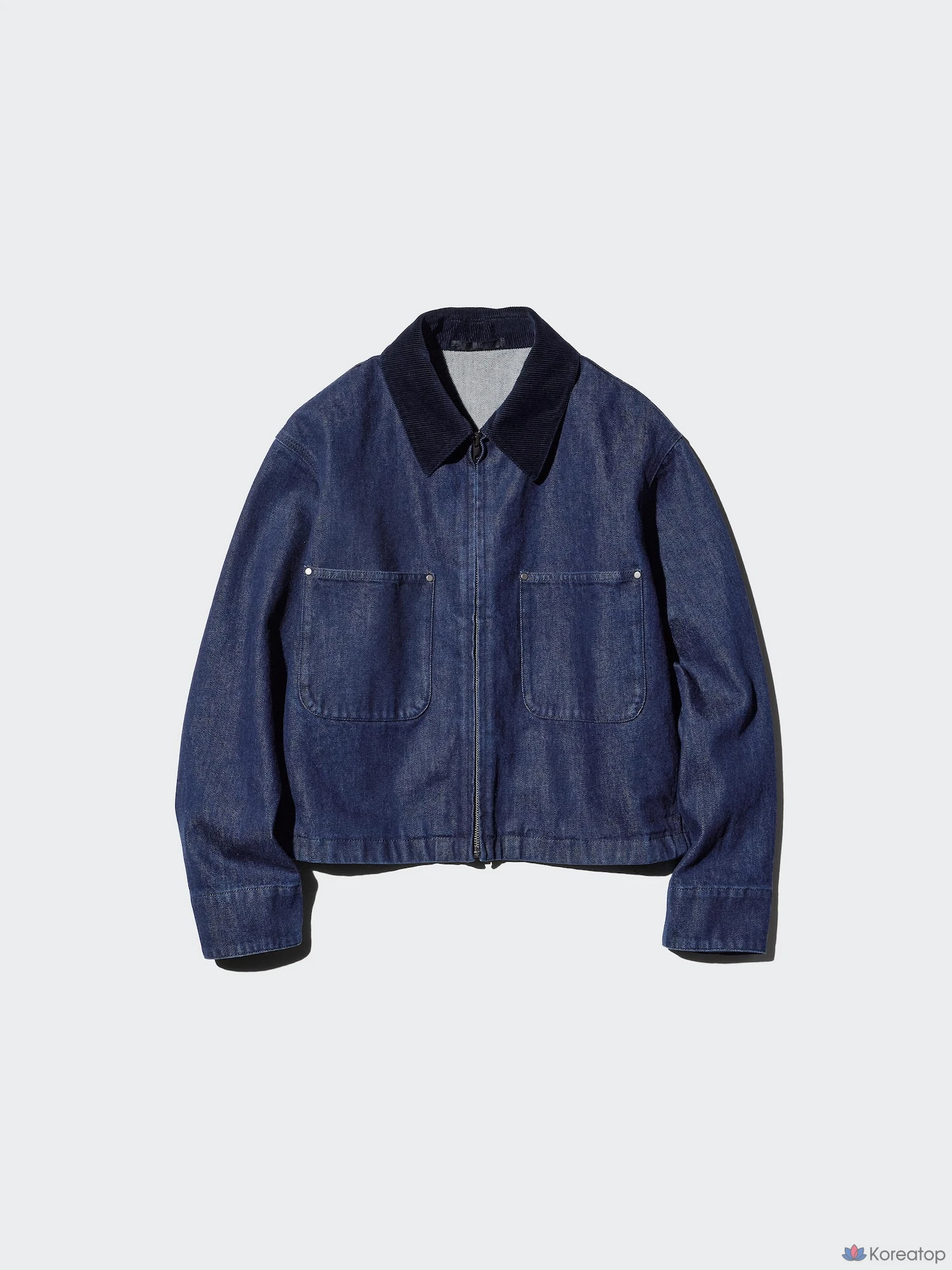 Куртка джинсовая короткая на молнии Uniqlo