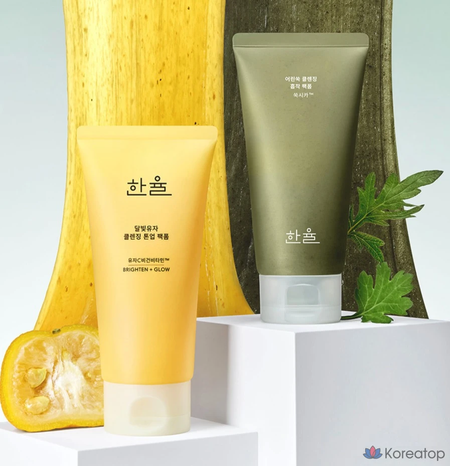 Пилинг-пенка HANYUL Artemisia Cleansing Adsorption Pack Foam, 120 мл, 1 шт.