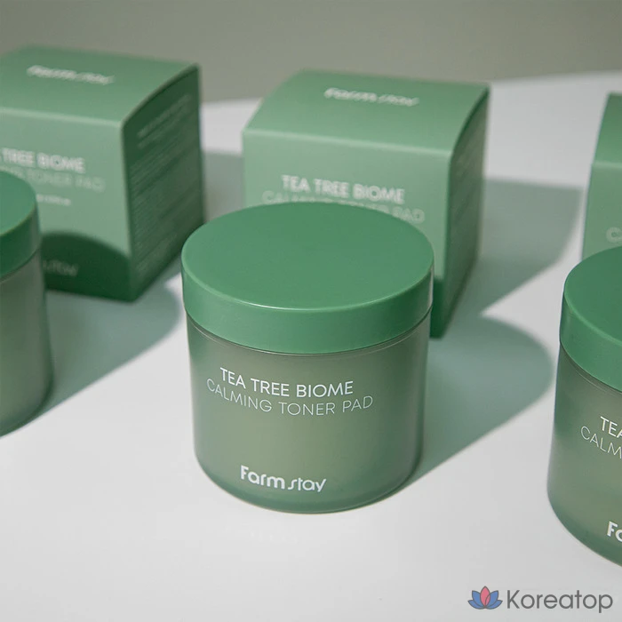 Тонер-пэды FarmStay Tea Tree Biome Toner Pad, 140 мл, 70 шт.