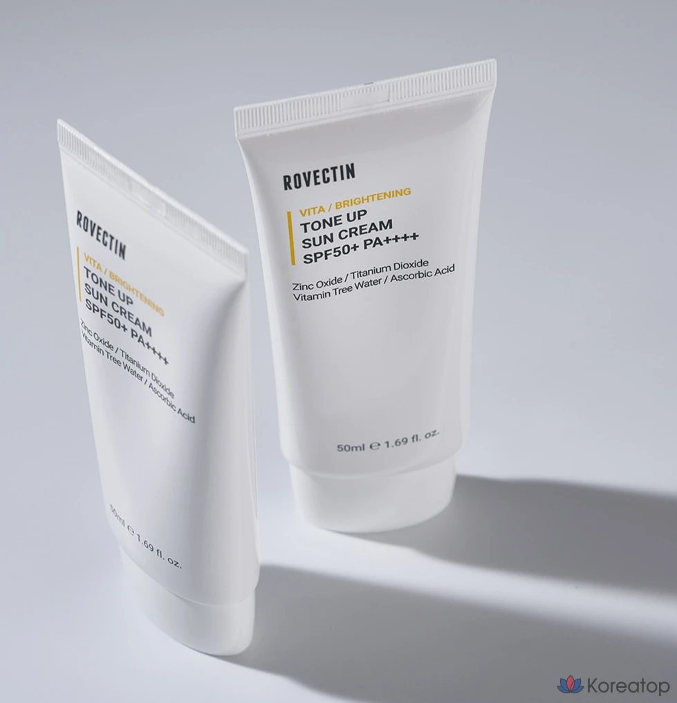 Солнцезащитный крем Rovectin Vita Tone-up Sun Cream SPF50+ PA++++, 50 мл, 1 шт.