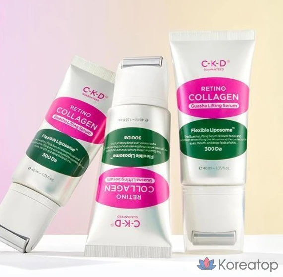 Сыворотка CKD Retino Collagen Gua Sha Lifting Serum, 40 мл, 1 шт., фото 9