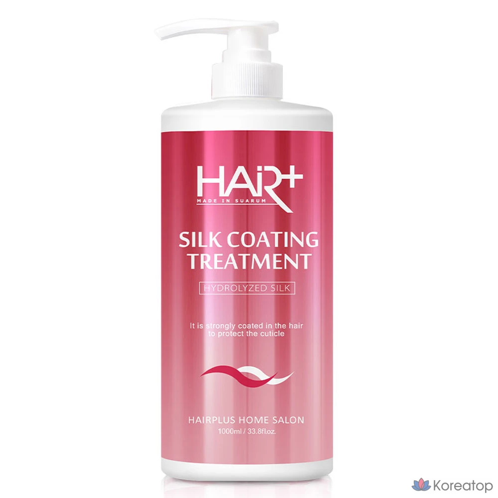 Кондиционер Hair Plus Silk Coating Treatment Raspberry Musk, 1 л, 1 шт.