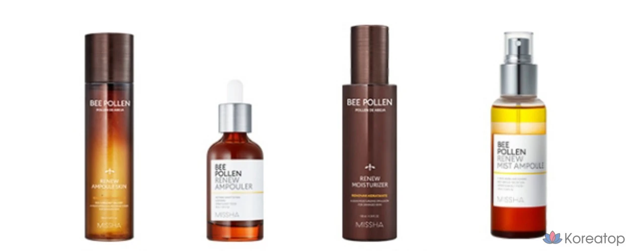 Набор для ухода Missha Bee Pollen Renew Special Skincare Set, 2 шт., фото 9