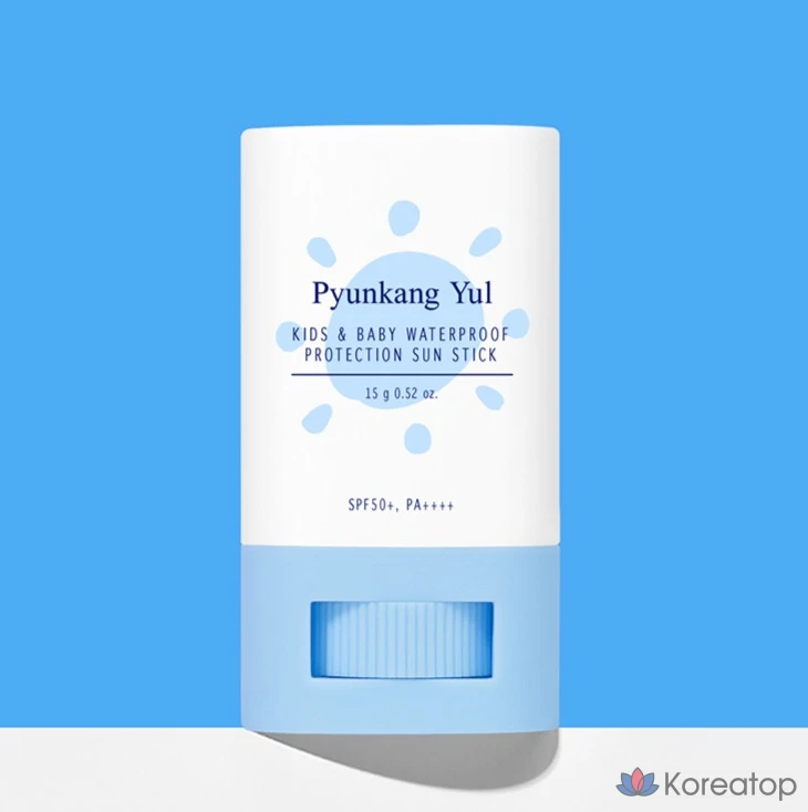 Солнцезащитный стик Pyunkang Yul Kids &amp; Baby Waterproof Protection Sun Stick SPF50+ PA++++, 15 г, 1 шт.