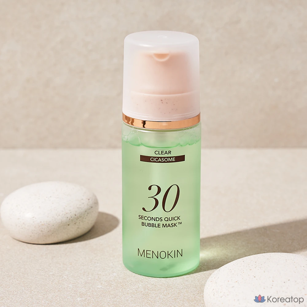 Пенка-маска для лица MENOKIN 30-Second Quick Bubble Mask Clear, 95 мл, 4 шт., фото 2