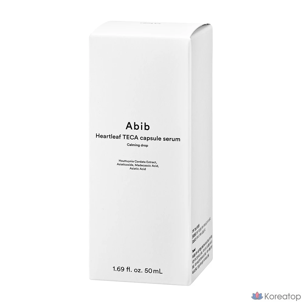 Сыворотка Abib Heartleaf Teca Capsule Serum Calming Drop, 50 мл, 1 шт.