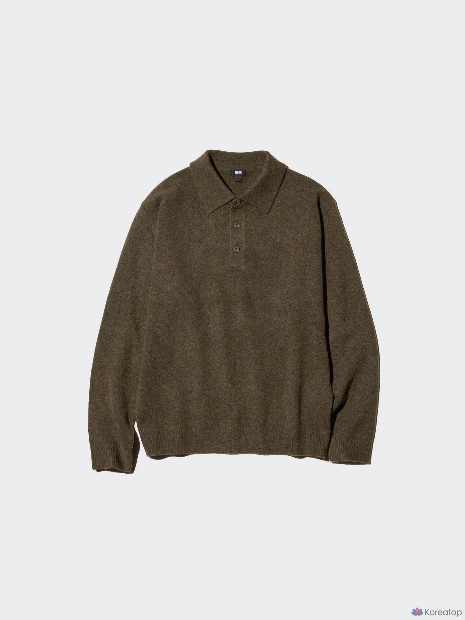 Свитер поло Uniqlo Souffle Yarn Polo Sweater