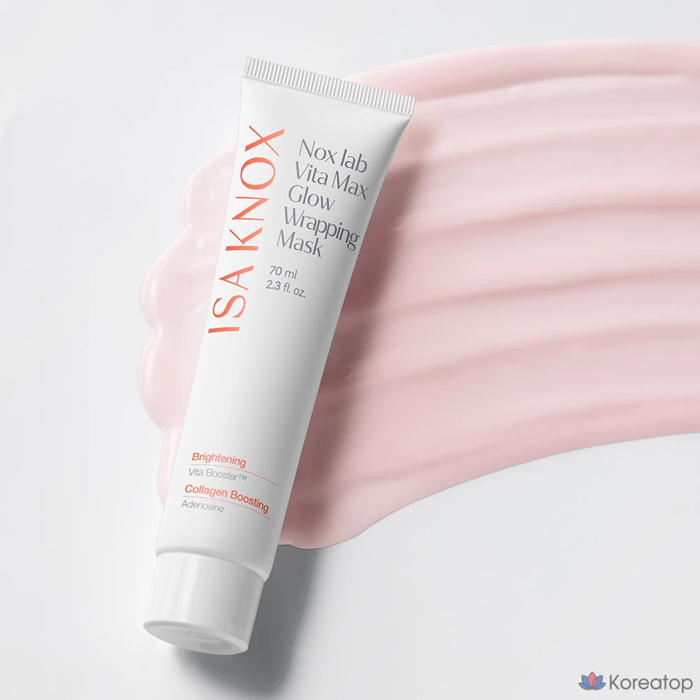 Тканевая маска для лица Isa Knox Knox Lab Vita Max Glow Wrapping Mask, 70 мл, 3 шт., фото 2