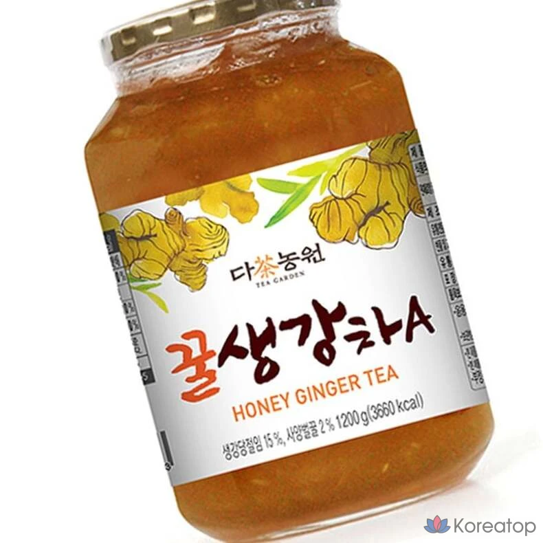 Чай Danongwon Honey Ginger Tea A, 1.2 кг, 1 шт., фото 2
