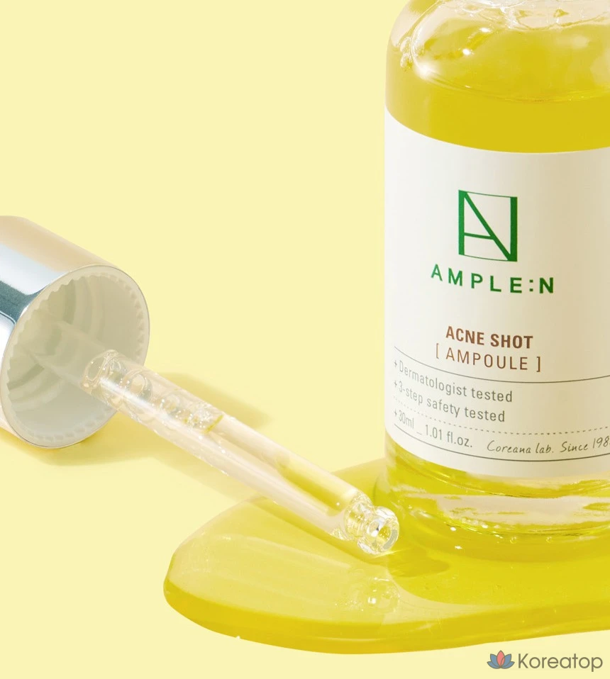 Ампульная сыворотка AMPLE:N Acne Shot Ampoule, 30 мл, 1 шт., фото 4