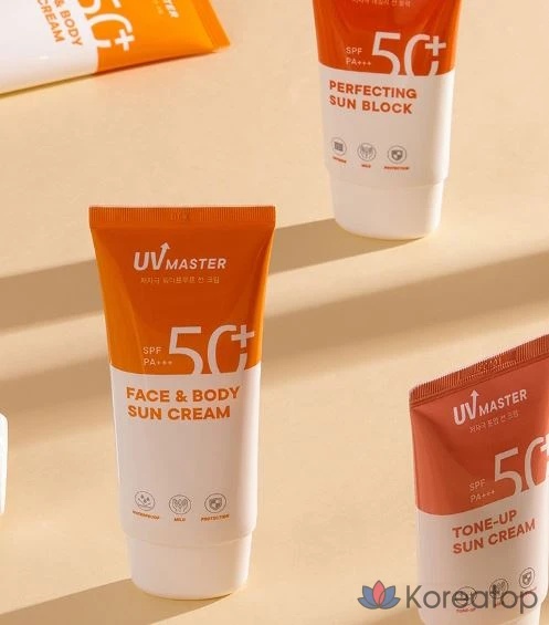 Солнцезащитный крем Tony Moly UV Master Face & Body Sun Cream SPF50+ PA+++, 80 мл, 1 шт.